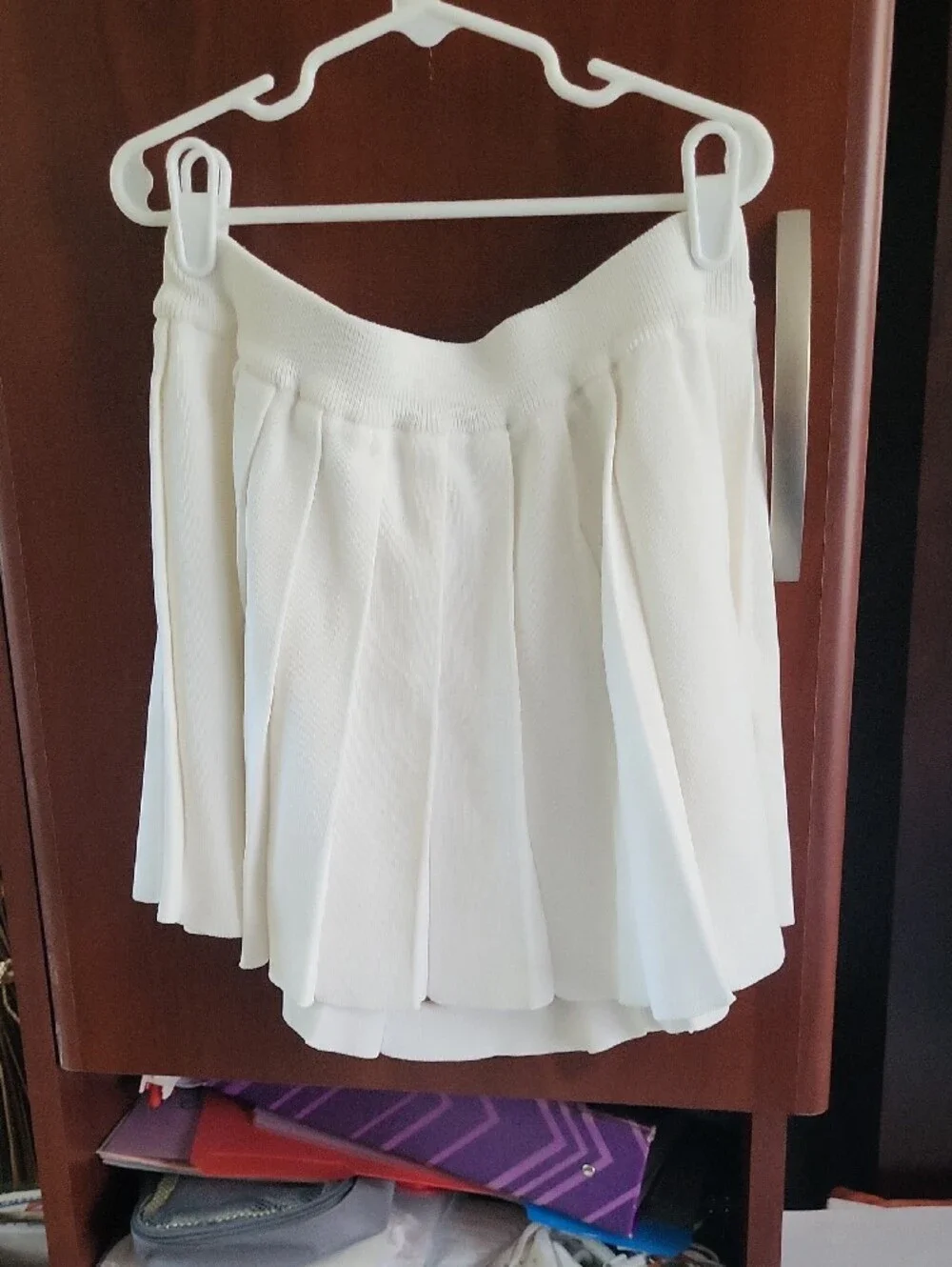 Elegant White Kids Matching Set with Gold Buttons